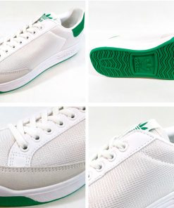 Zapatillas-Rod-Laver-Hombre-verde-blanco mujer