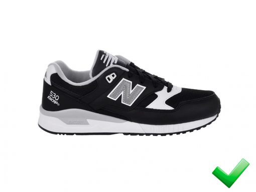 tenis-zapatillas- N Balance-530-hombre-negro-gris-blanco Oferta 2020